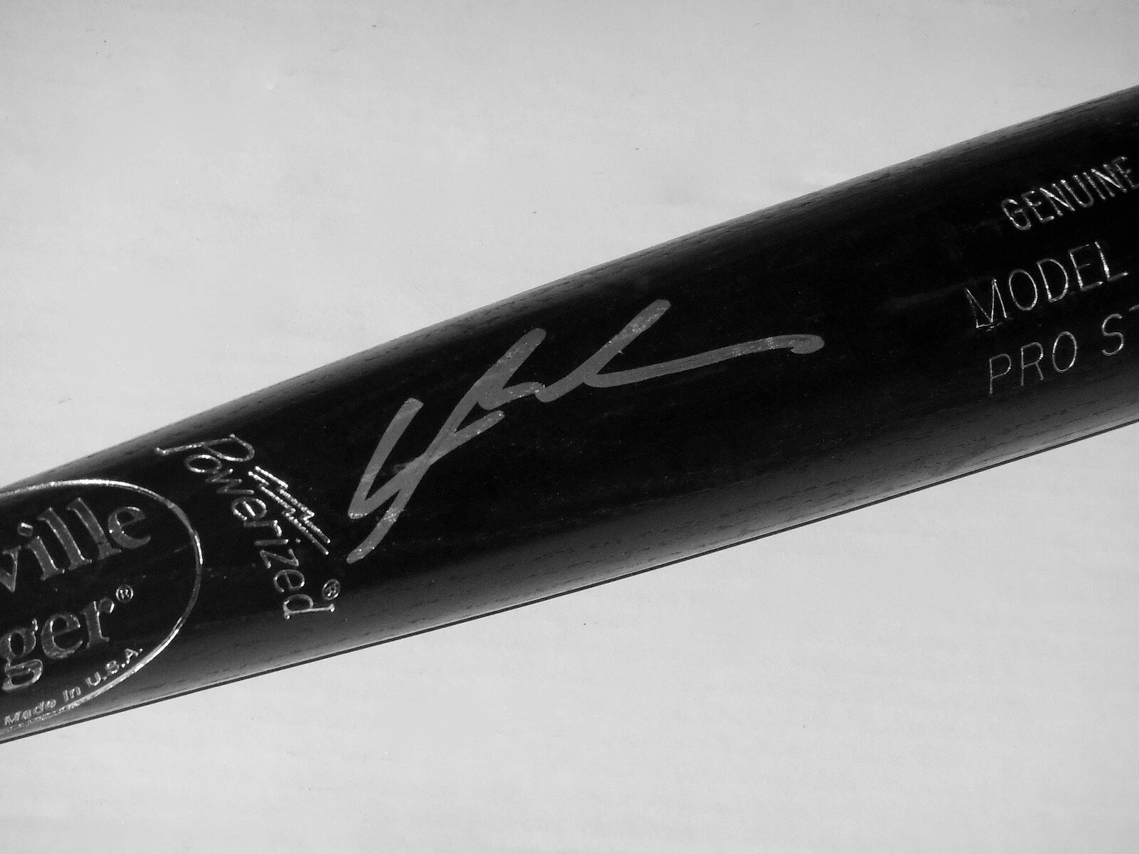 LARS ANDERSON AUTOGRAPHED BAT (BOSTON RED SOX) - Spring Training Used Bat!