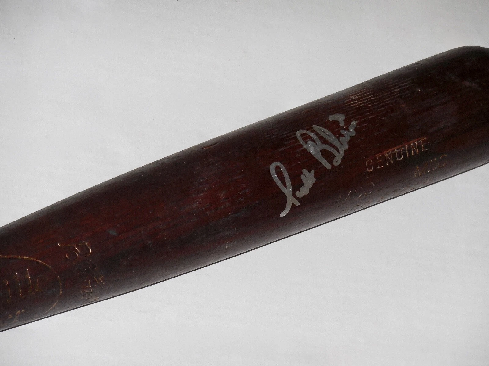 SCOTT BAKER AUTOGRAPHED BAT (MINNESOTA TWINS) - Spring Training Used Bat!