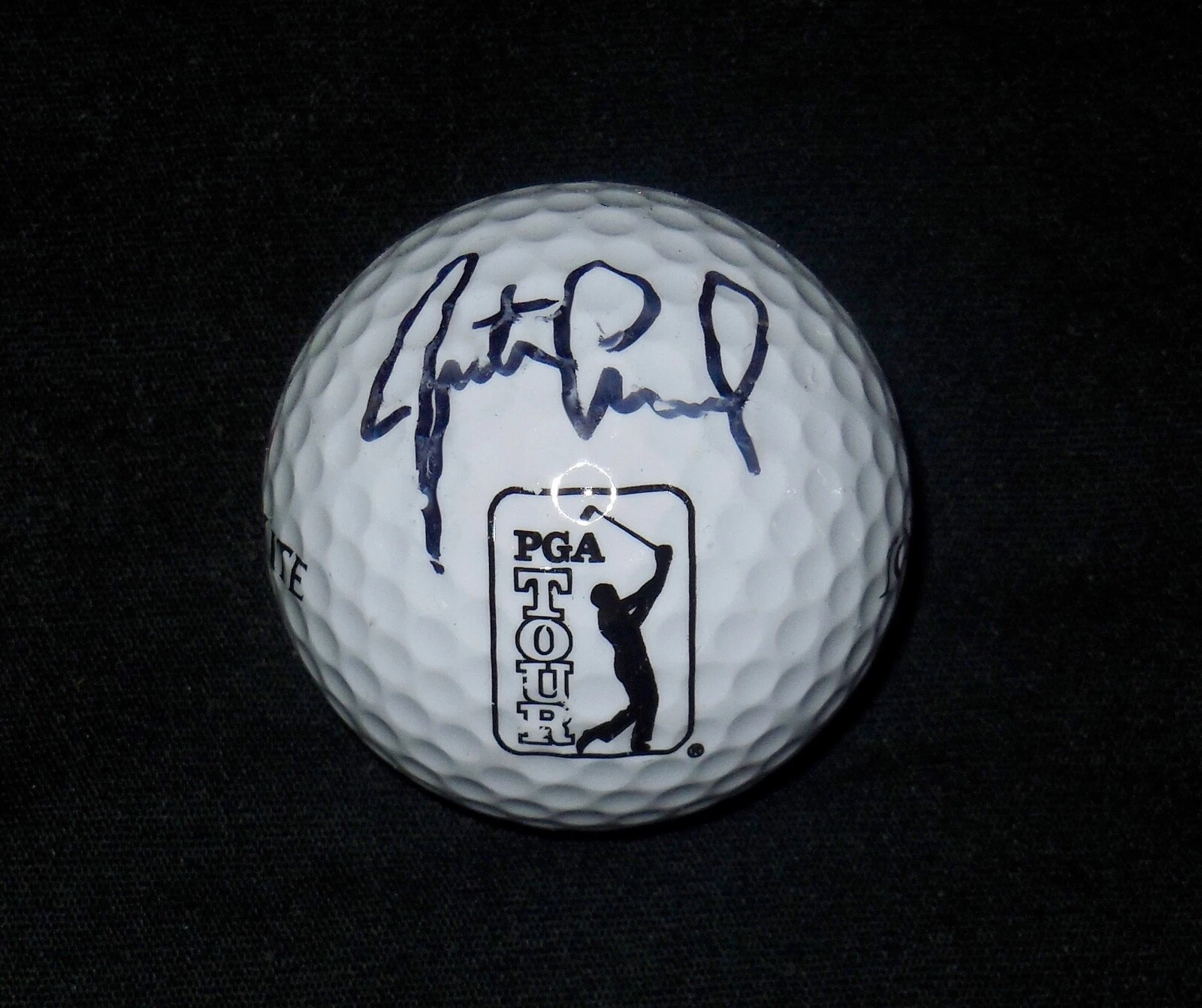 JUSTIN LEONARD AUTOGRAPHED 
