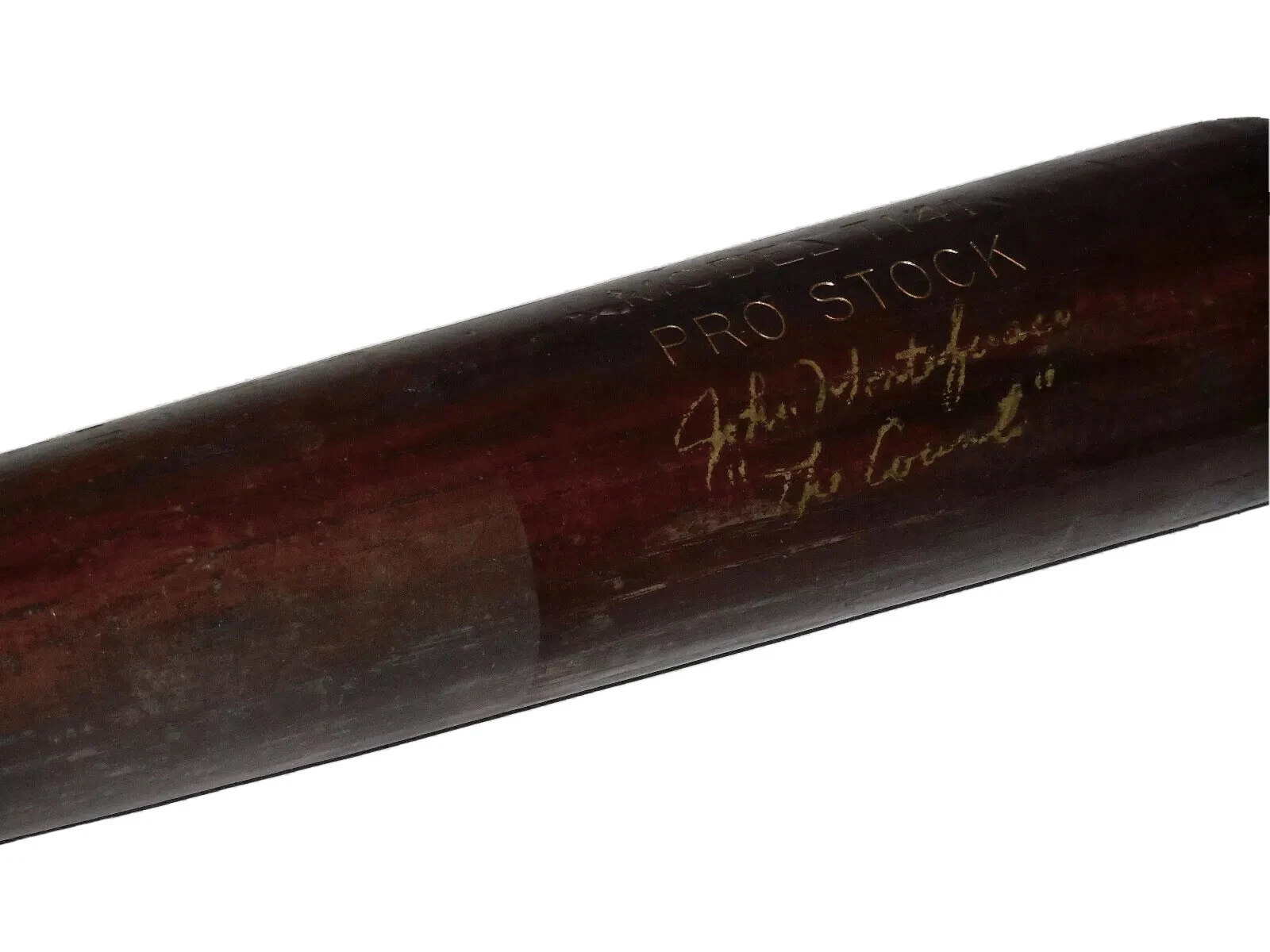 JOHN MONTEFUSCO AUTOGRAPHED BAT (SAN FRANCISCO GIANTS) - S. Training Used Bat!