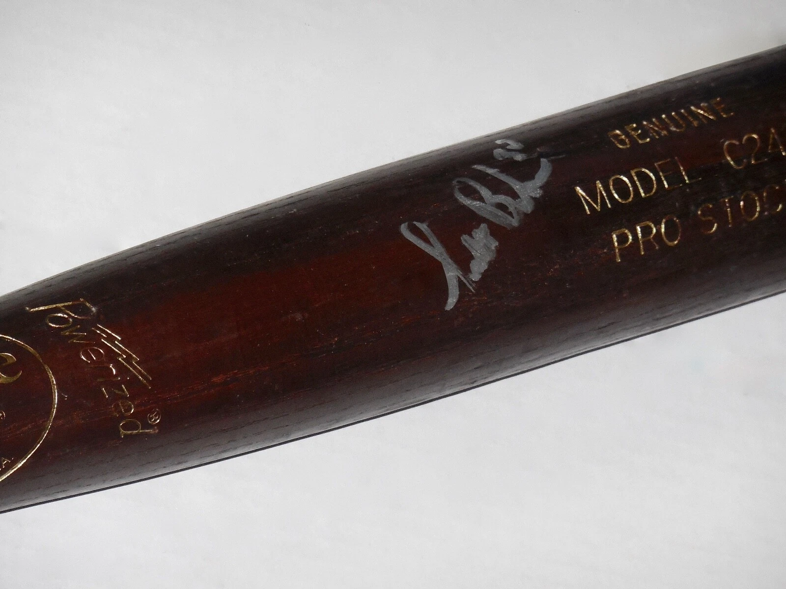 SCOTT BAKER AUTOGRAPHED BAT (MINNESOTA TWINS) - Spring Training Used Bat!