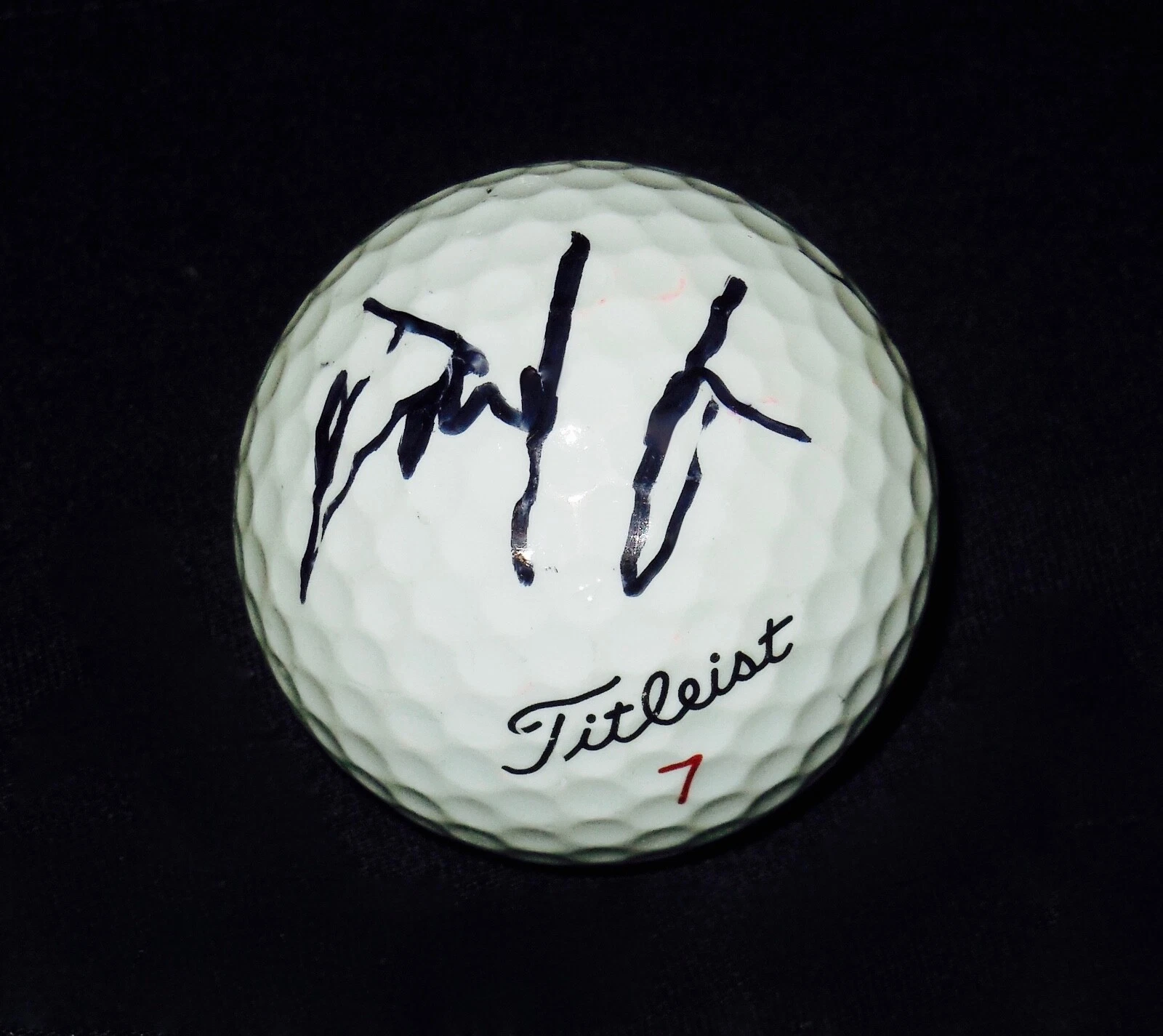 DAVID LYNN AUTOGRAPHED USED GOLF BALL (PGA) W/ COA!