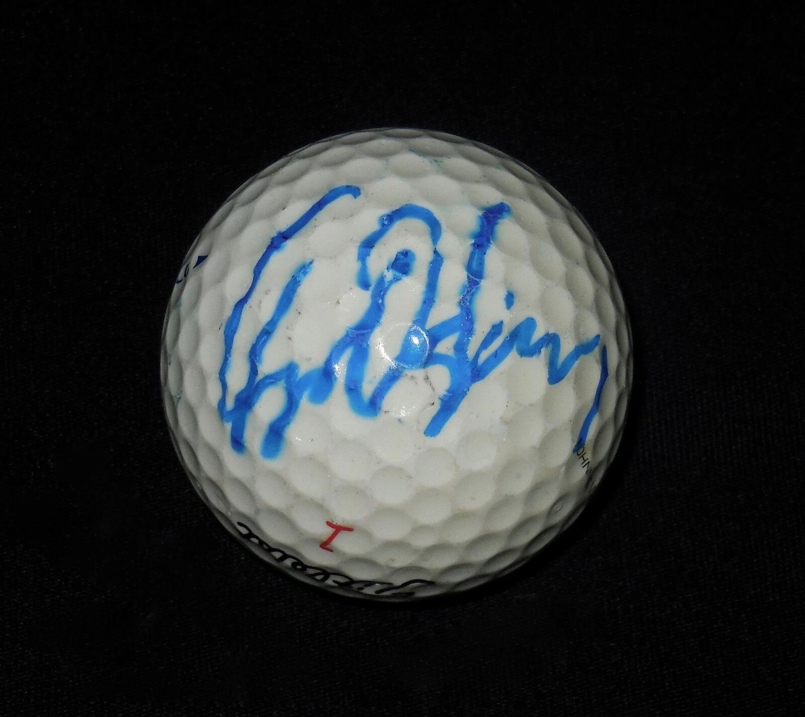 GEOFF OGILVY AUTOGRAPHED USED GOLF BALL (PGA) W/ COA!