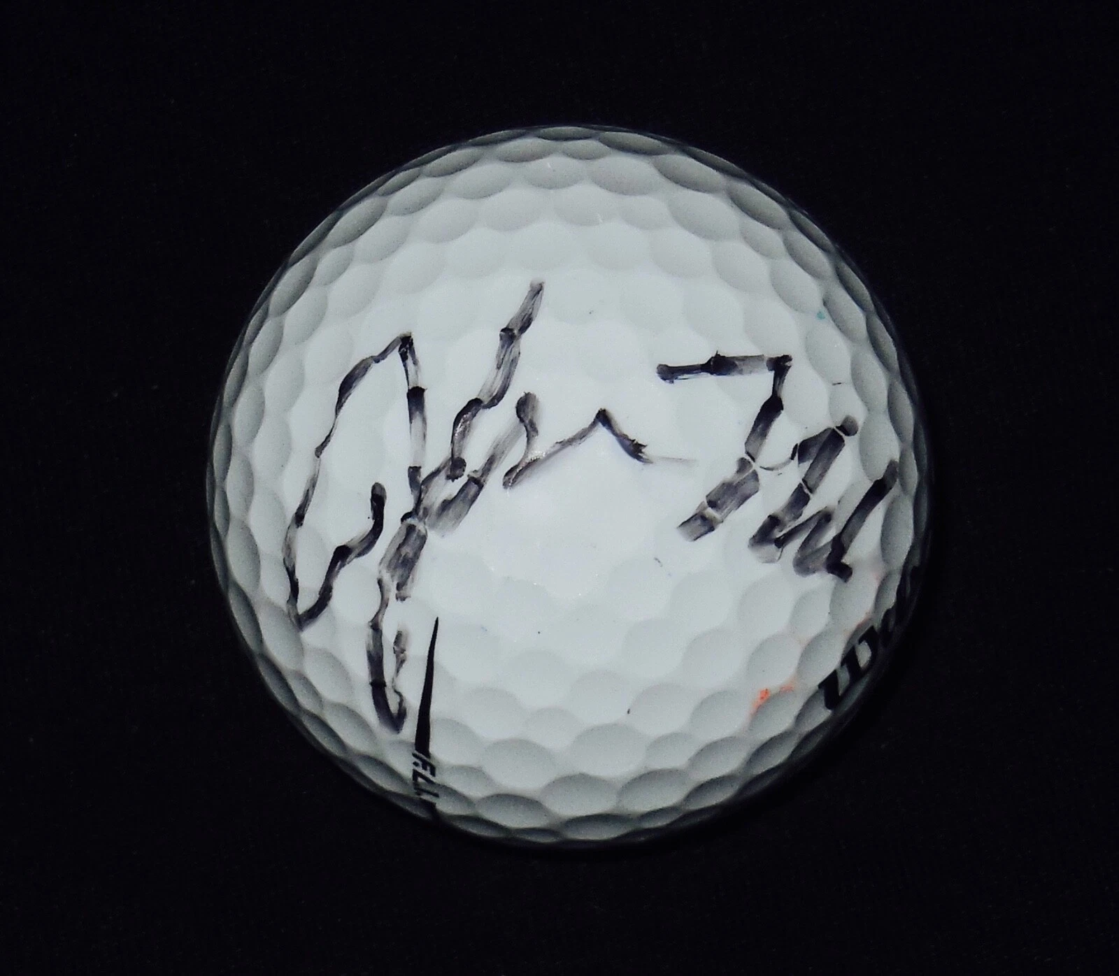 JOHN HUH AUTOGRAPHED USED GOLF BALL (PGA) W/ COA!