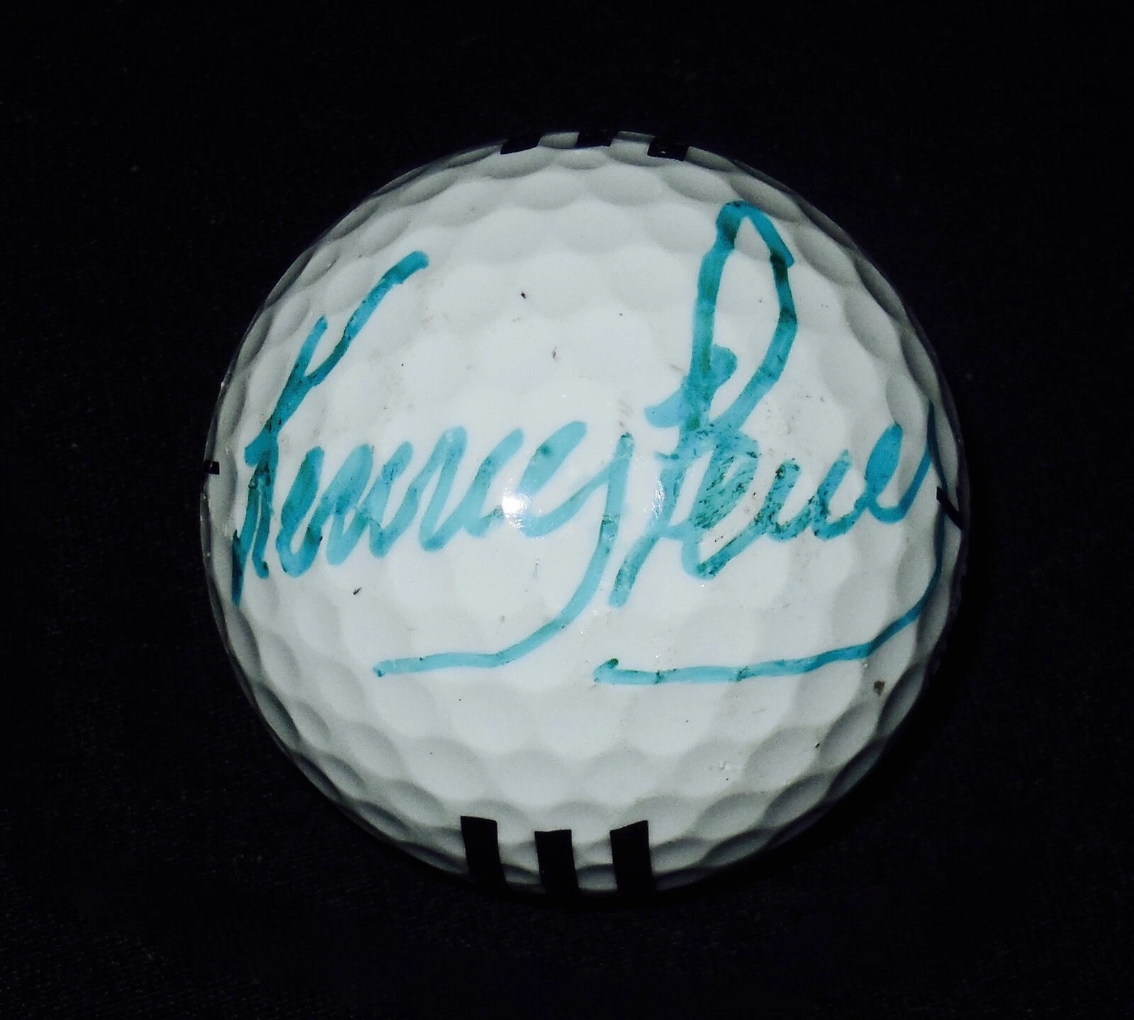 KENNY PERRY AUTOGRAPHED USED GOLF BALL (PGA) W/ COA!