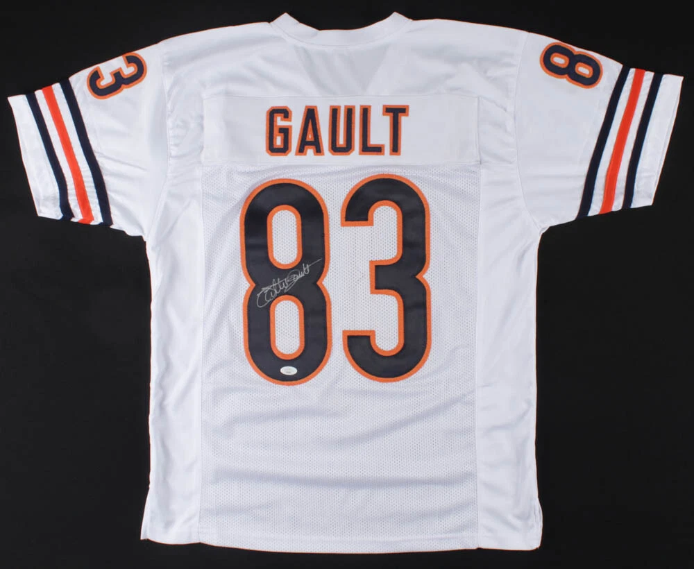 WILLIE GAULT AUTOGRAPHED CUSTOM JERSEY (CHICAGO BEARS) - JSA COA!