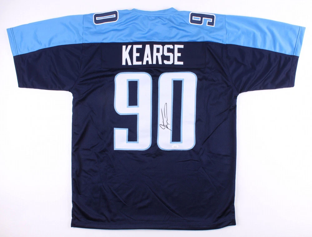 JEVON KEARSE AUTOGRAPHED CUSTOM JERSEY (TENNESSEE TITANS) - JSA COA!