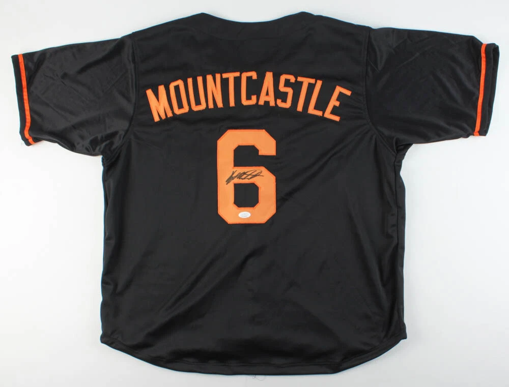 RYAN MOUNTCASTLE AUTOGRAPHED CUSTOM JERSEY (BALTIMORE ORIOLES) - JSA COA!