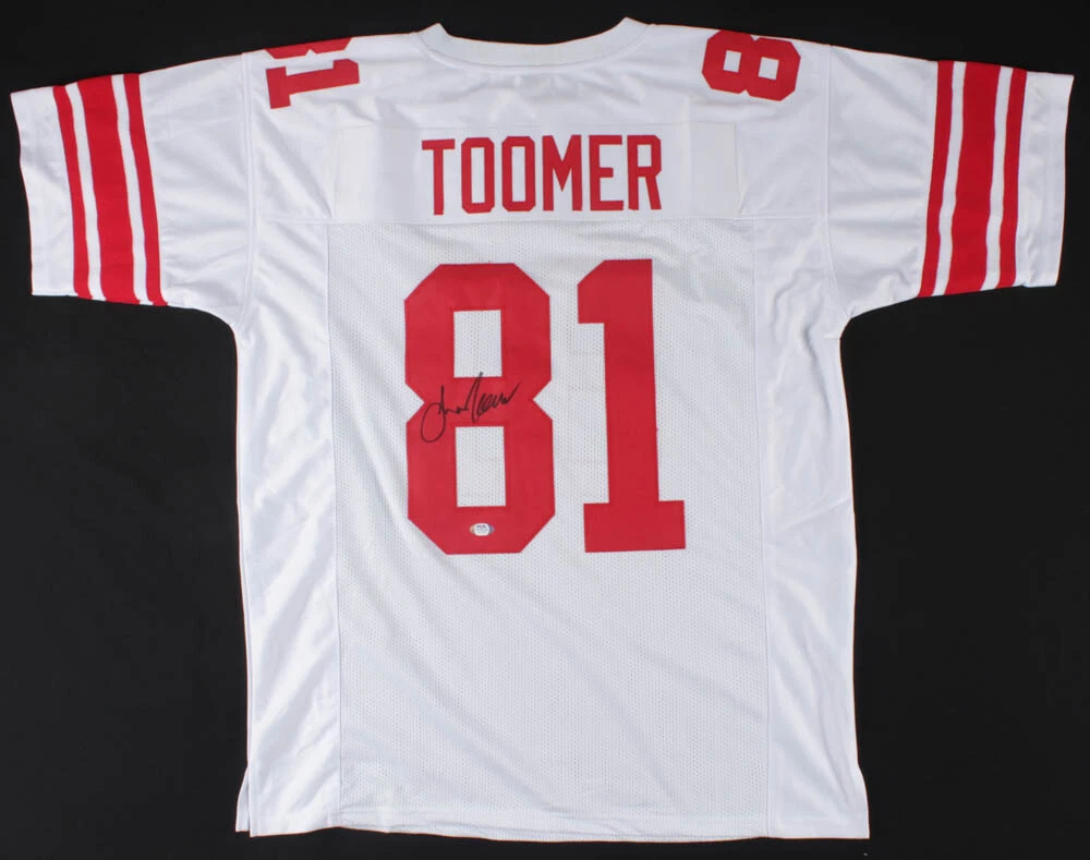 AMANI TOOMER AUTOGRAPHED CUSTOM JERSEY (NEW YORK GIANTS) - PSA DNA!
