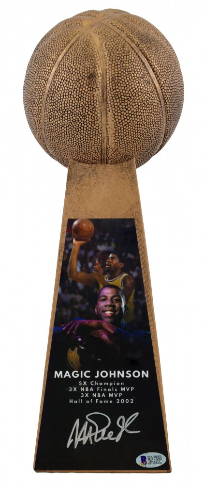 MAGIC JOHNSON AUTOGRAPHED 14