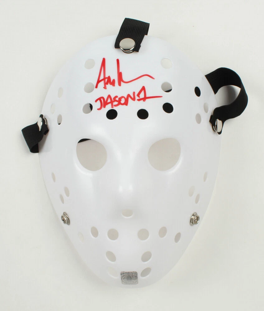 ARI LEHMAN AUTOGRAPHED JASON VOORHEES MASK (FRIDAY THE 13TH) – W/ PROOF! COLLECTIBLE MEMORABILIA
