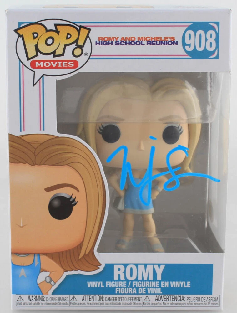 MIRA SORVINO AUTOGRAPHED FUNKO POP FIGURE (ROMY AND MICHELE) – BECKETT COA! COLLECTIBLE MEMORABILIA