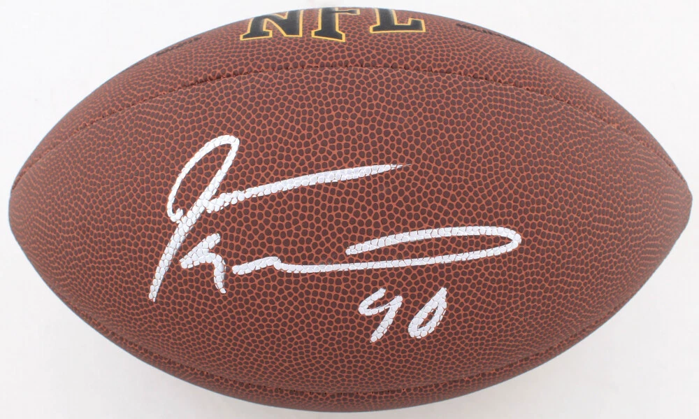 JEVON KEARSE AUTOGRAPHED FOOTBALL (TENNESSEE TITANS) - BECKETT COA!