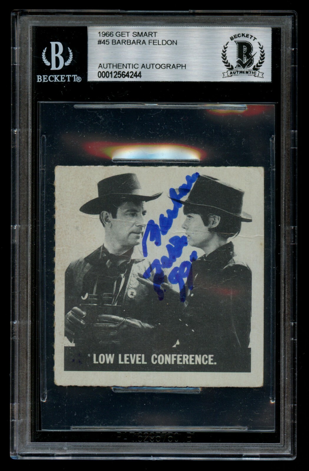 Barbara Feldon #45 signed autograph auto 1966 Get Smart Agent 99 BAS Slabbed