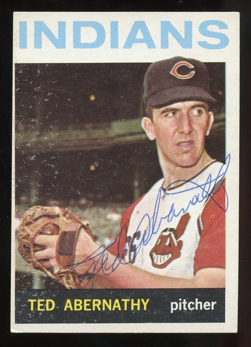 Ted Abernathy #64 signed autograph auto 1964 Topps Baseball Trading Card