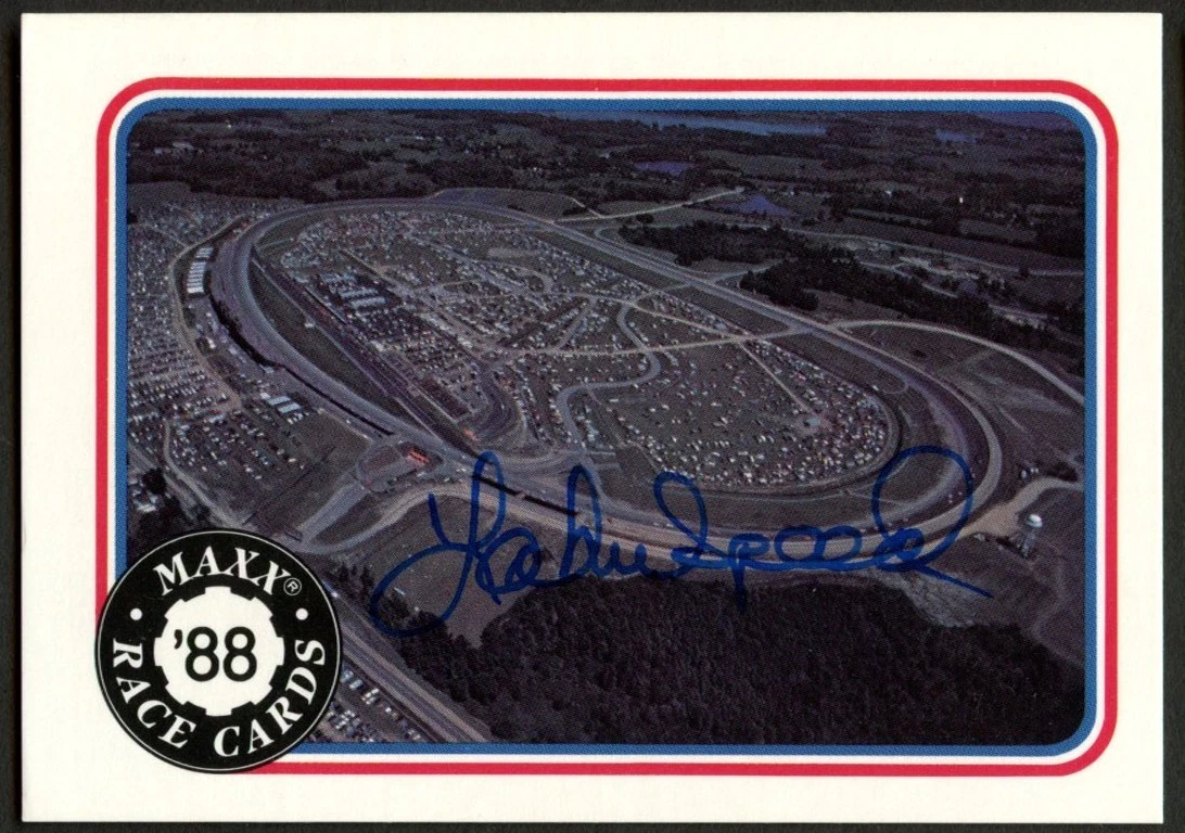 Lake Speed #91 signed autograph auto 1988 Maxx NASCAR Racing Trading Card