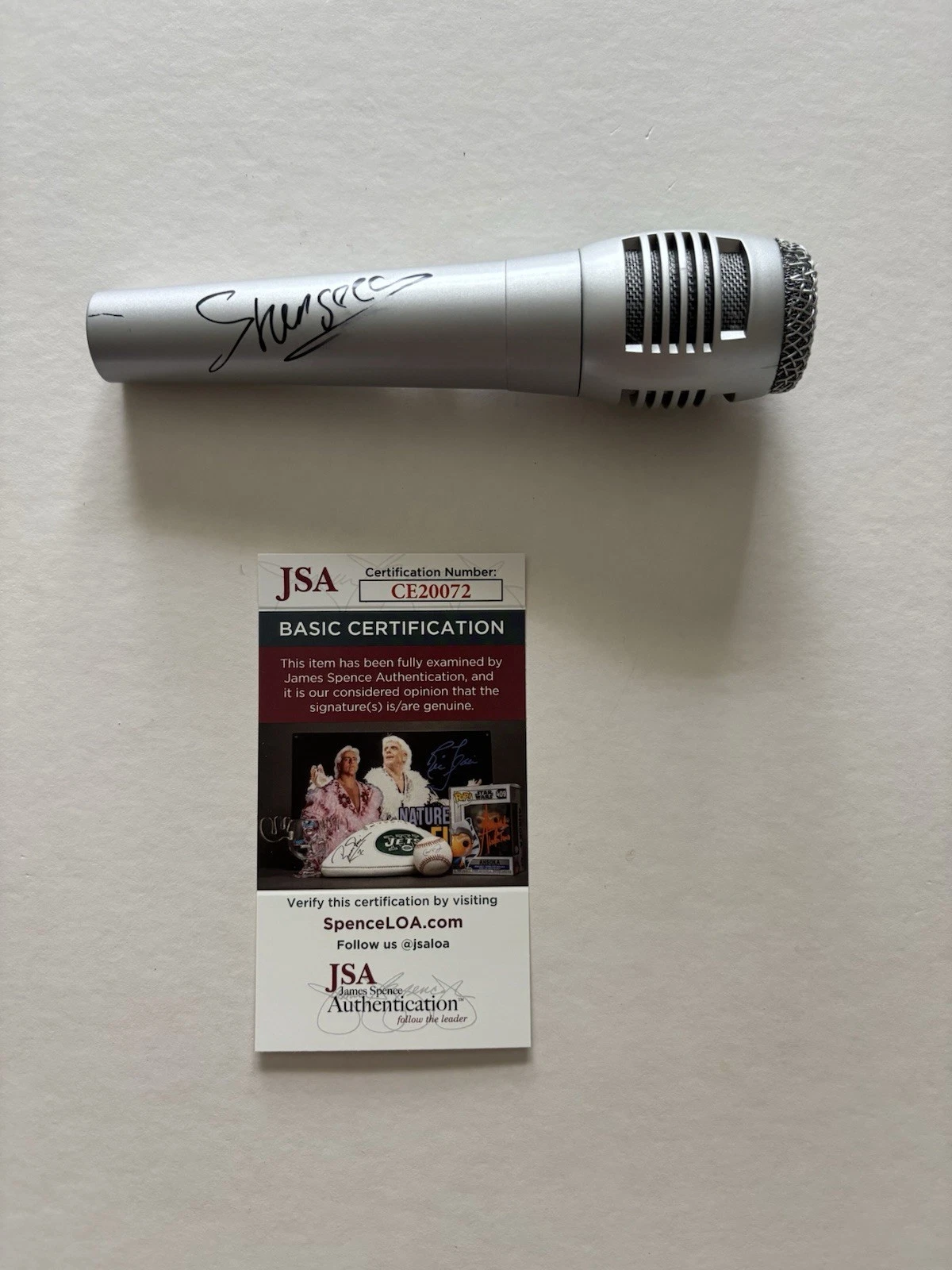 Shenseea Signed Autographed Microphone Jsa Coa