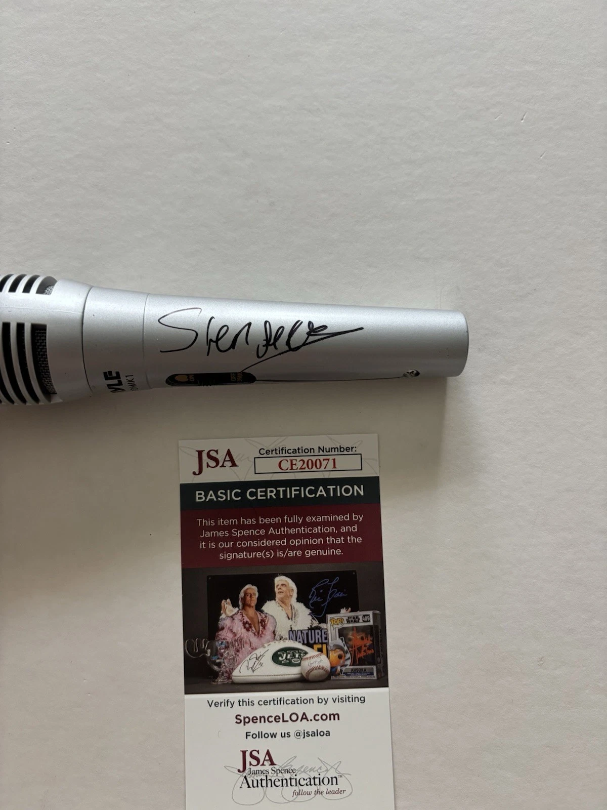 Shenseea Signed Autographed Microphone Jsa Coa