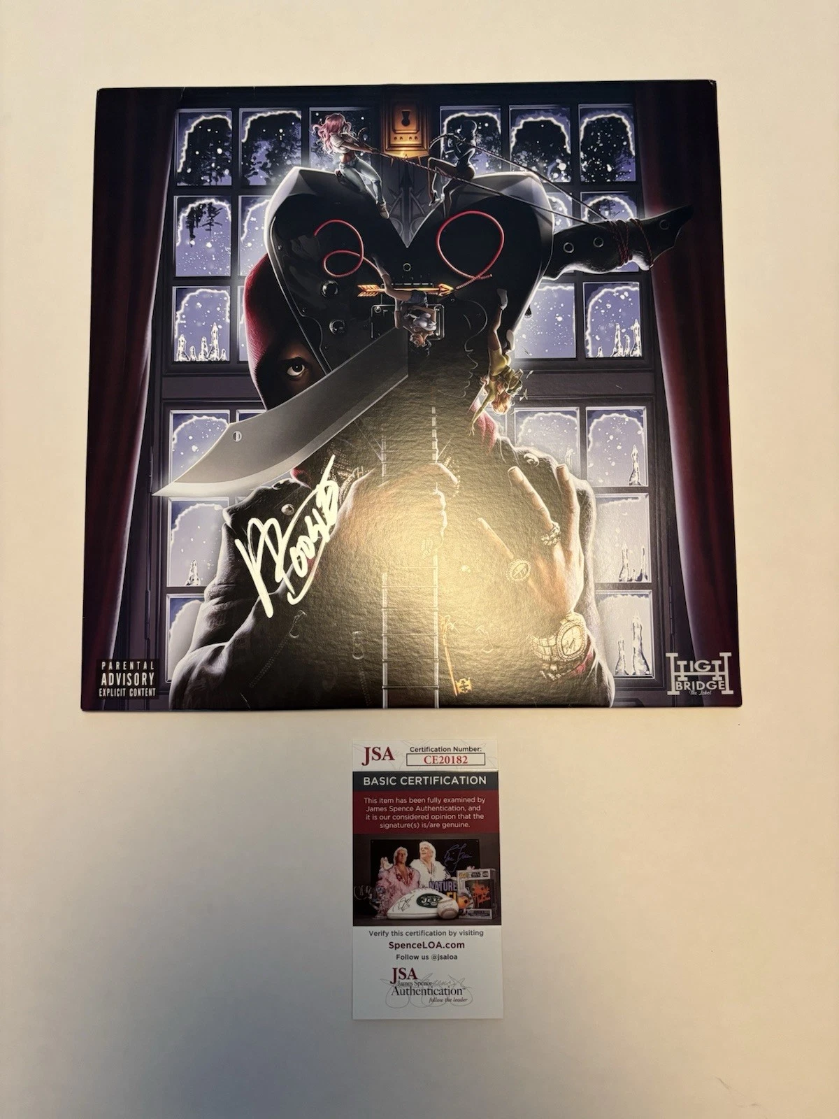 A BOOGIE WIT DA HOODIE SIGNED ARTIST 2.0 VINYL RECORD LP AUTO RARE JSA COA AUTO