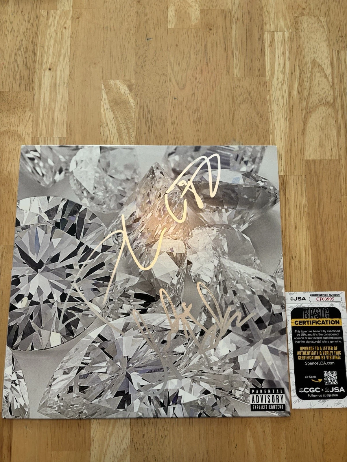 Future Hendrix Signed WATTBA Vinyl Album JSA Coa  Rare What A Time To Be Alive