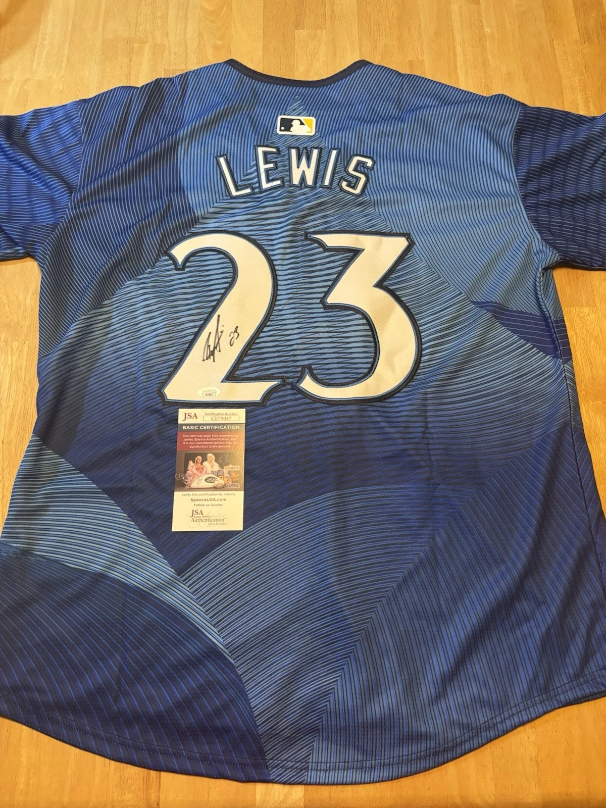 Royce Lewis Signed Autographed  Minnesota Twins Jersey JSA COA