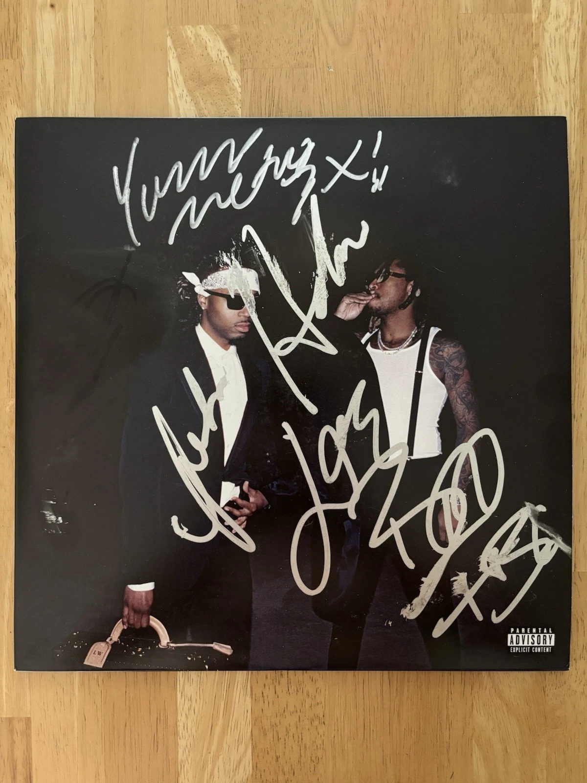Future & Metro Boomin Dual Signed WE DON’T TRUST YOU Vinyl JSA COA