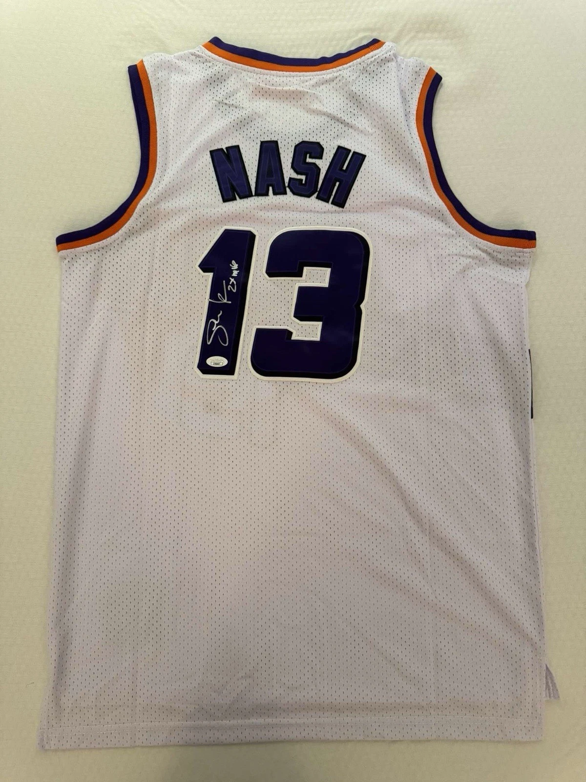 Steve Nash Phoenix Suns Signed Autographed  Jersey “2x MVP” JSA COA