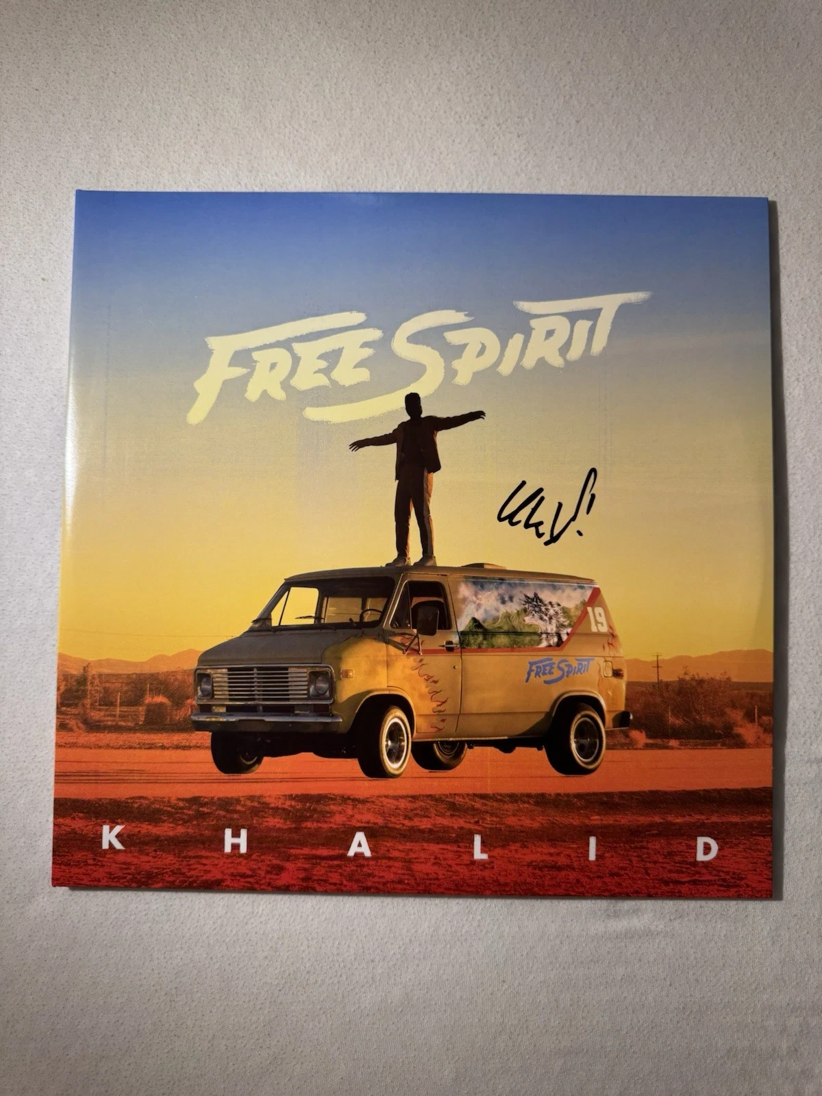 Khalid Signed Free Spirit Vinyl Album R&B Superstar Legend Beckett