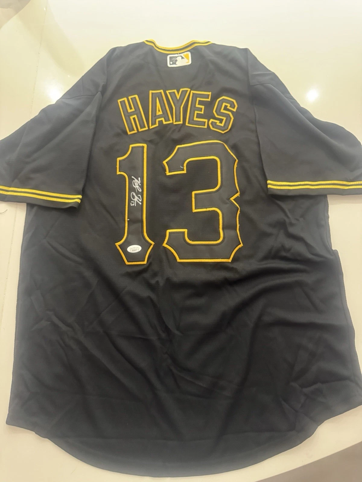 Ke’Bryan Hayes Pittsburgh Pirates Signed Jersey JSA COA