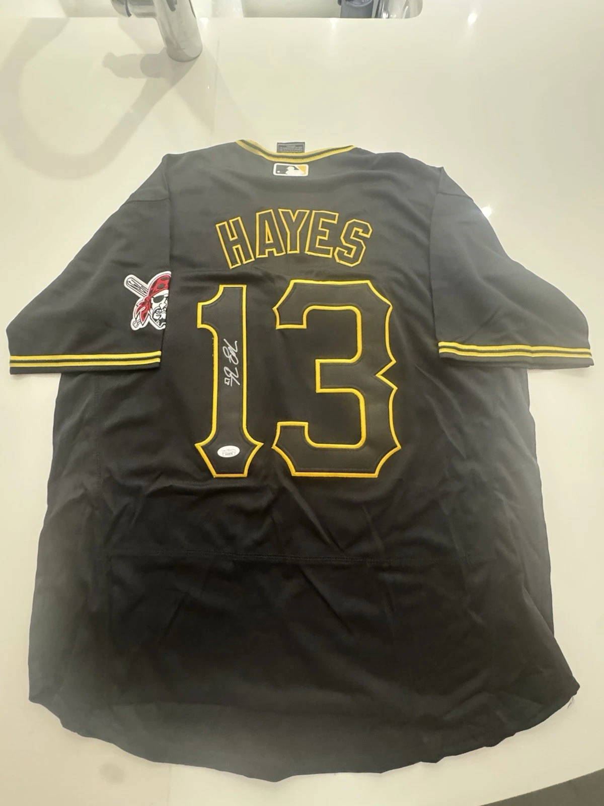 Ke’Bryan Hayes Pittsburgh Pirates Signed Jersey JSA COA