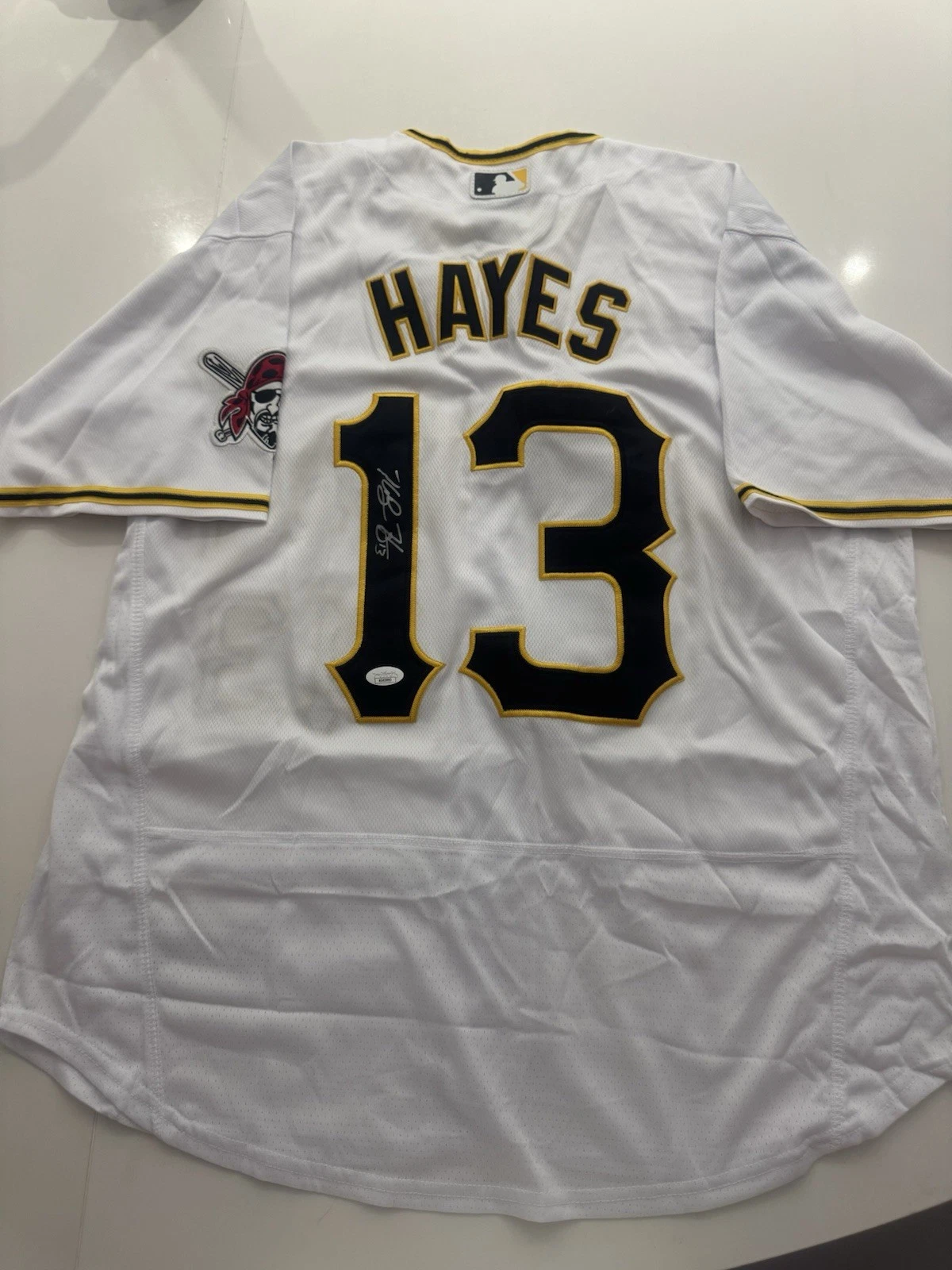 Ke’Bryan Hayes Pittsburgh Pirates Signed Jersey JSA COA