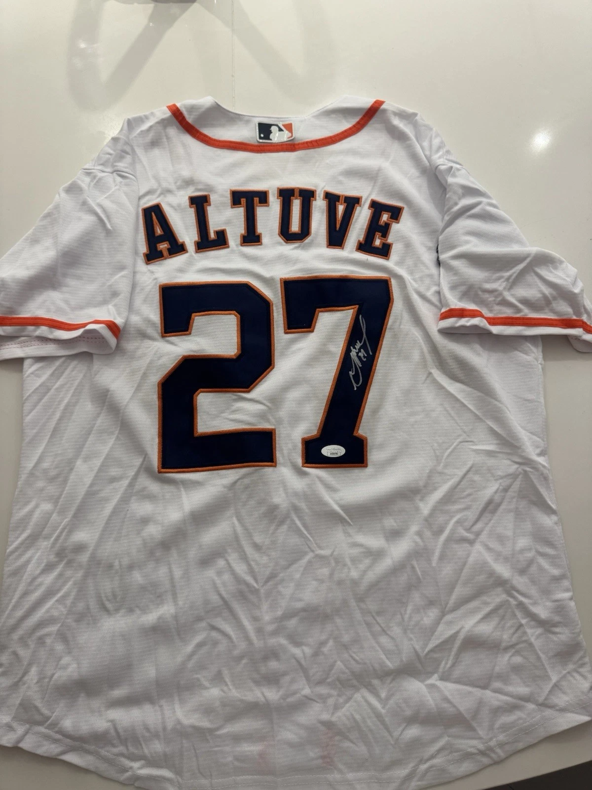 Jose Altuve Houston Astros Signed Autographed Jersey JSA COA