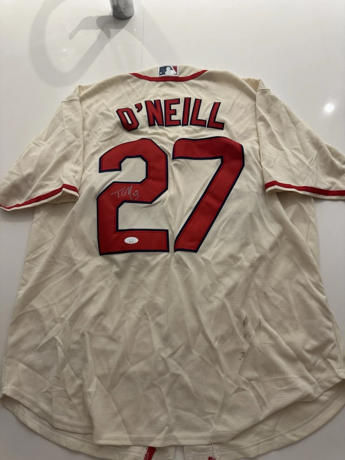 Tyler Oneill St. Louis Cardinals Signed Autographed Jersey JSA COA