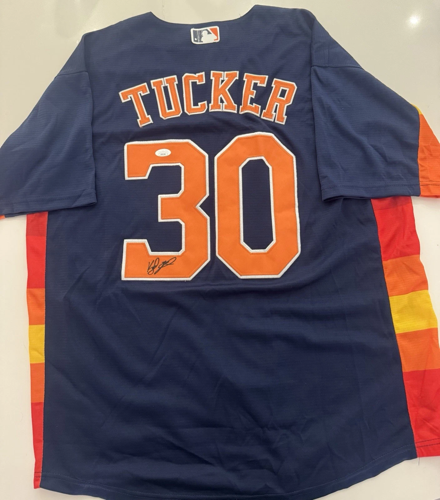 Kyle Tucker Houston Astros Autographed Jersey Cubs Star JSA COA