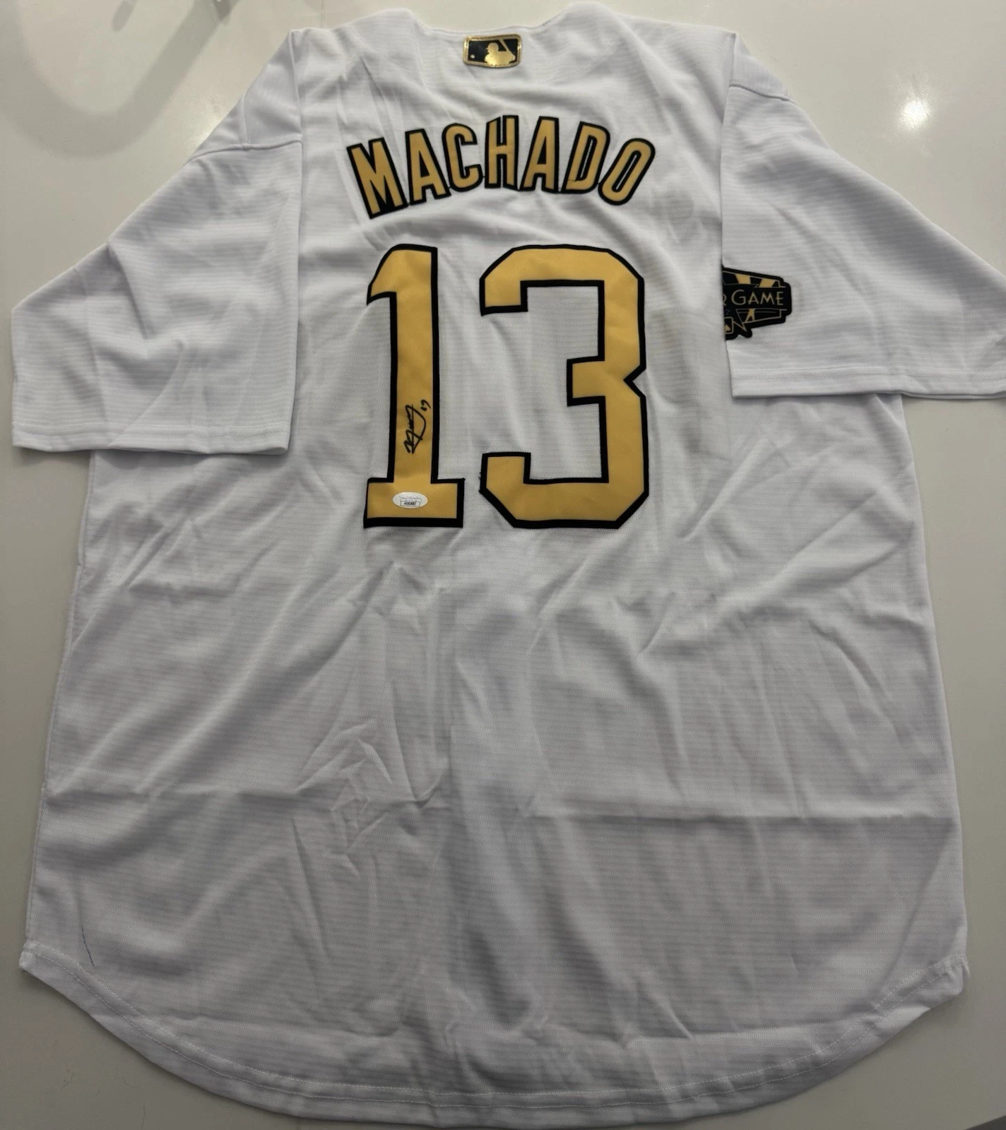 Manny Machado San Diego Padres Signed 2022 All Star Game Jersey JSA COA