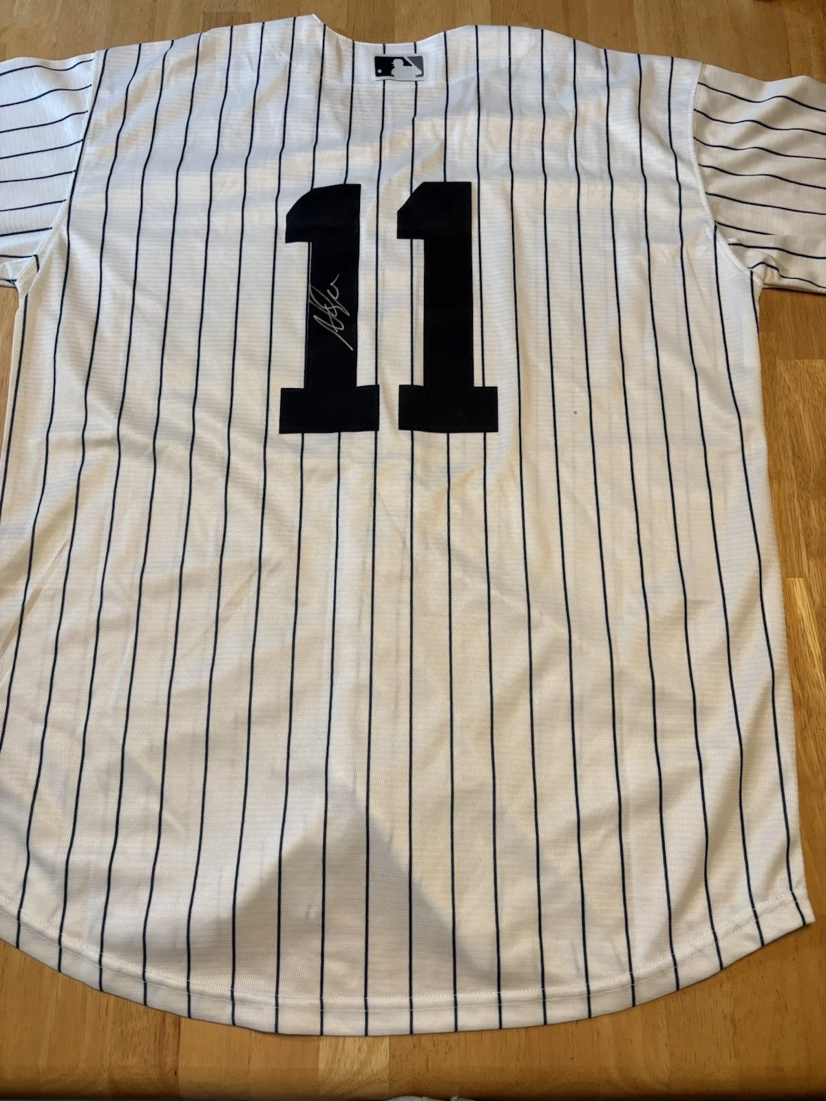 Anthony Volpe Signed Autographed New York Yankees  Jersey Jsa Coa