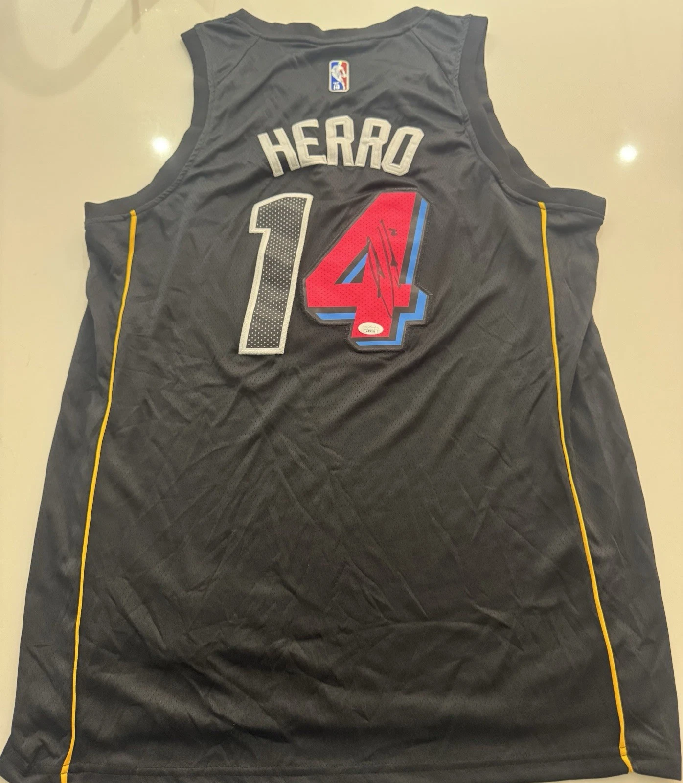 Tyler Herro Miami Heat Autographed Signed Jersey! Jsa Coa