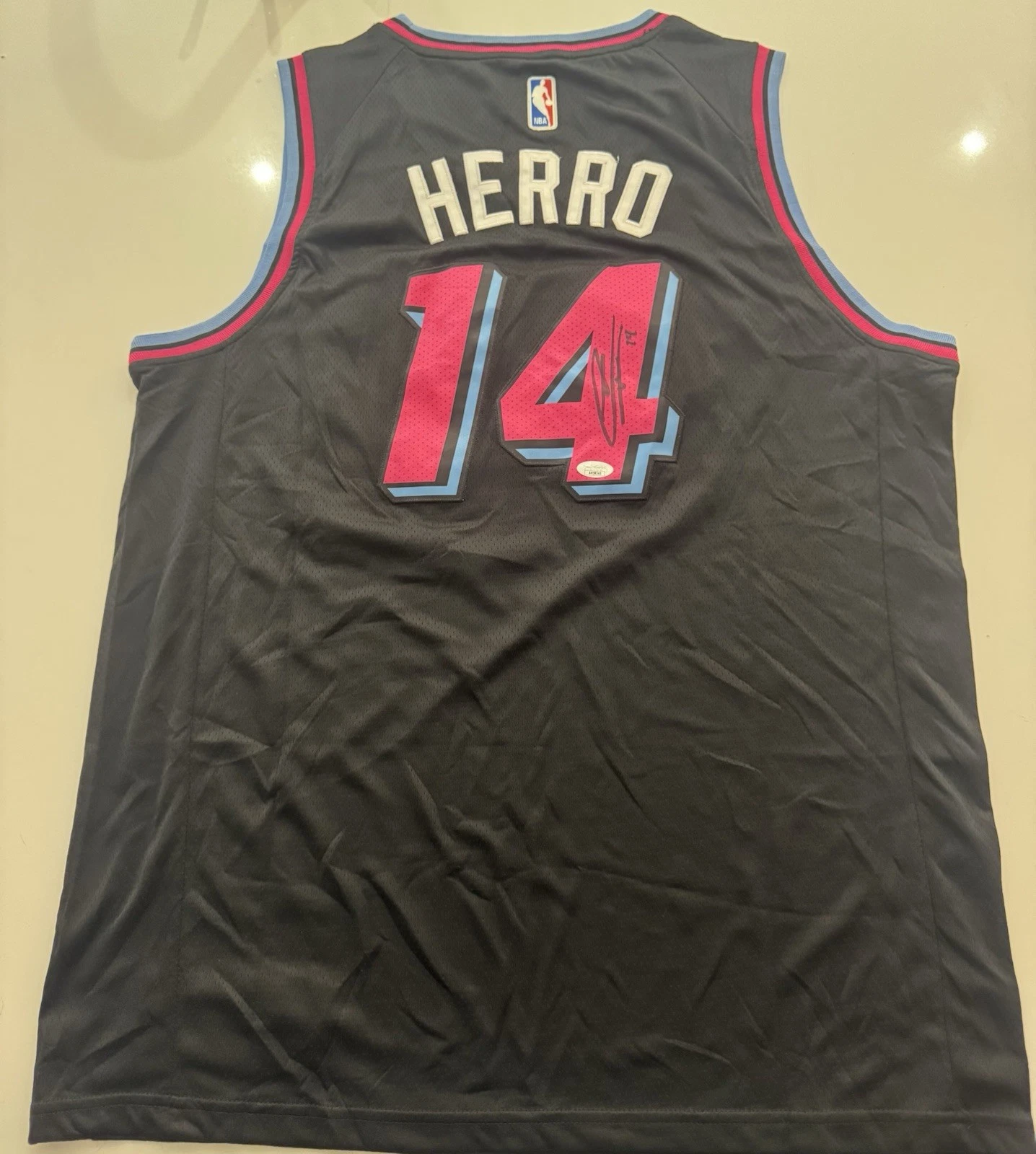 Tyler Herro Miami Heat Autographed Signed Jersey! Jsa Coa