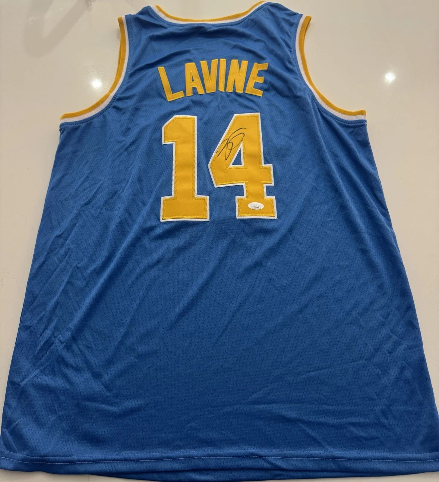 Zach Lavine UCLA Bruins Autographed Jersey NBA Star JSA COA
