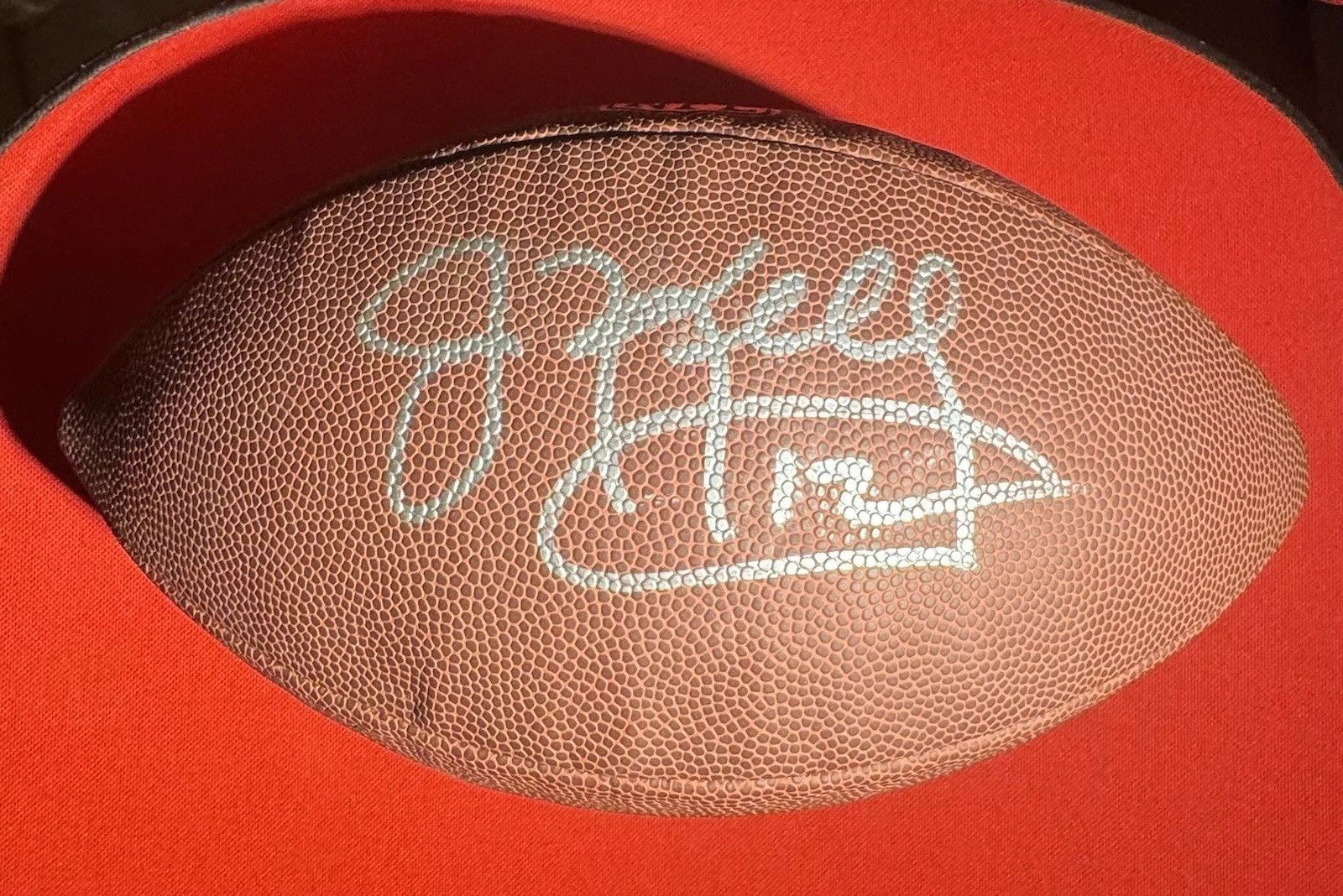 Jim Kelly Buffalo Bills Autographed Wilson NFL Football JSA COA