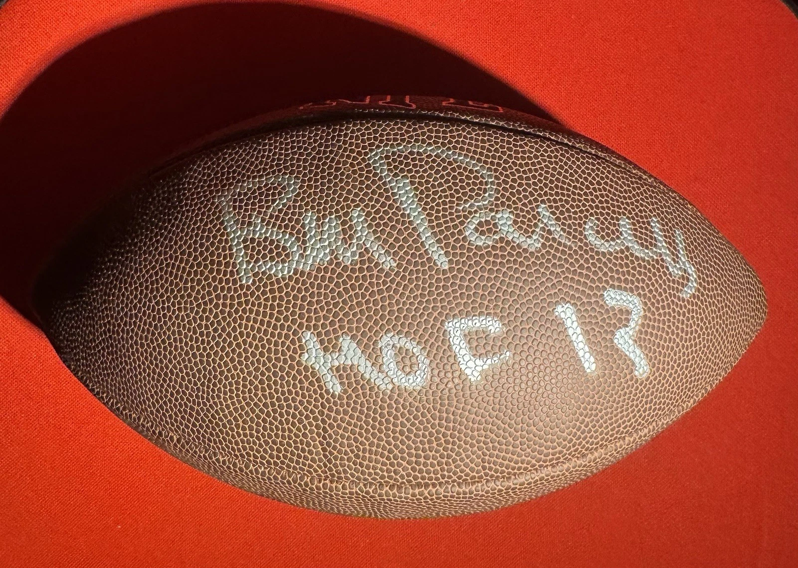 Bill Parcells NY Giants Autographed Wilson All Pro Football Inscribed JSA COA