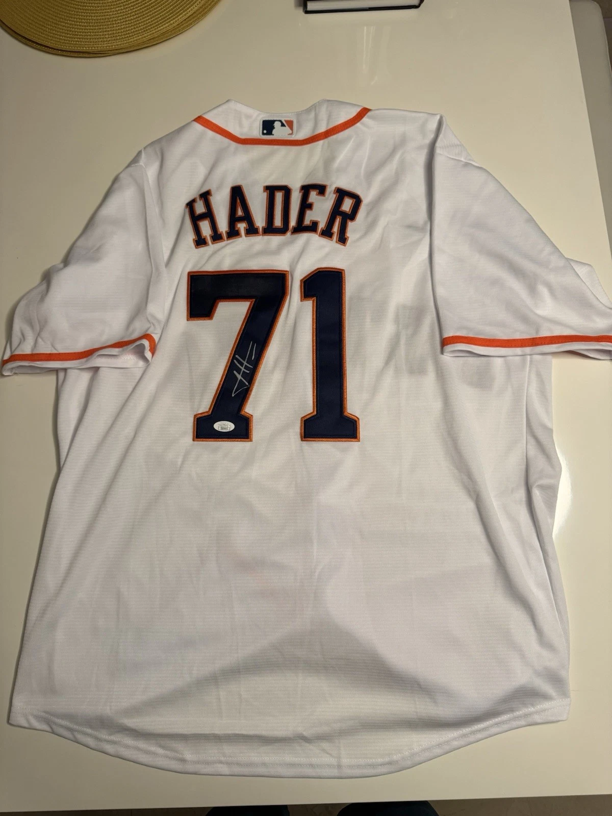 Josh Hader Houston Astros Autographed Jersey JSA Coa