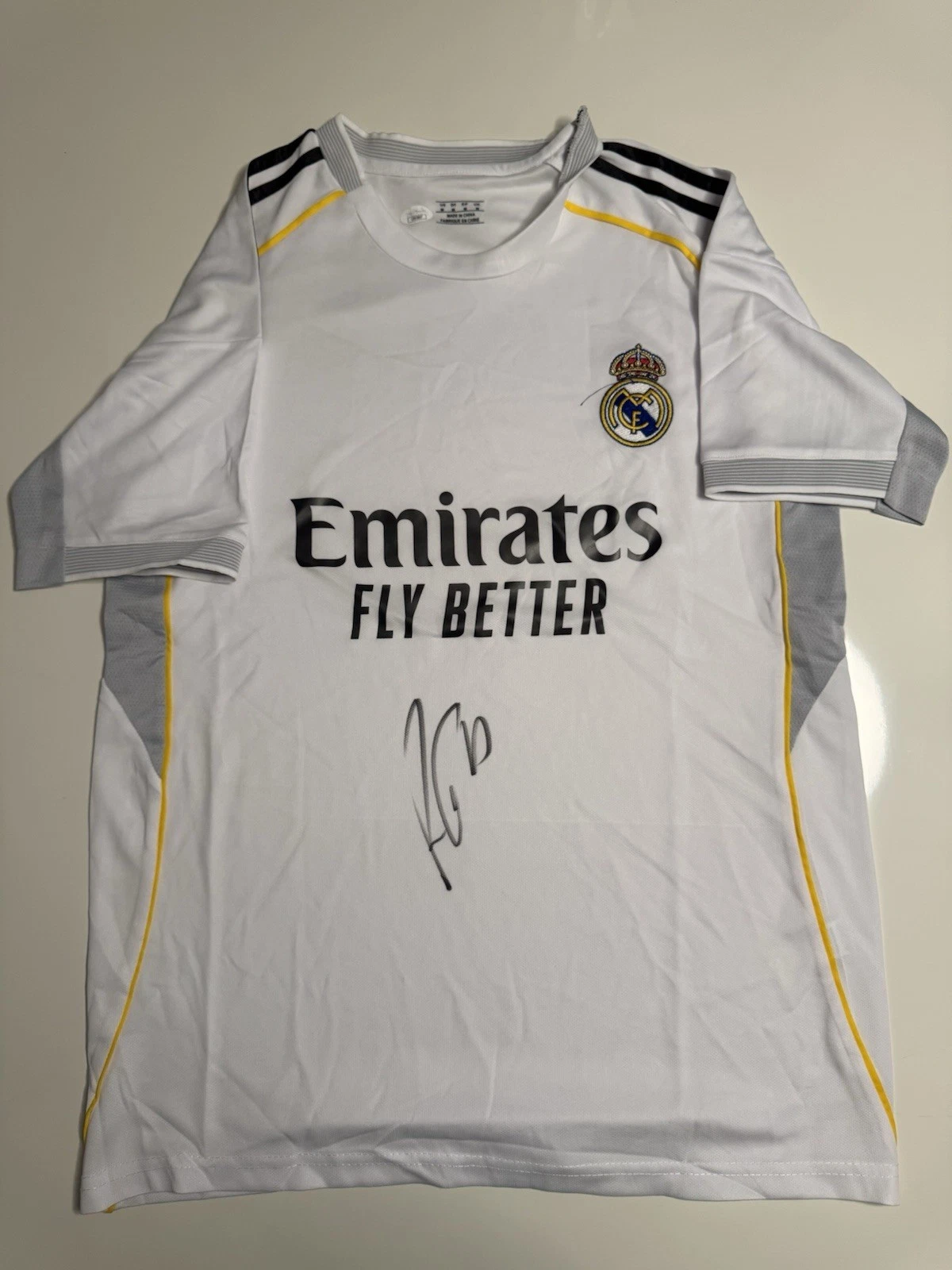 Rodrygo Real Madrid Autographed Jersey Brazil Soccer Superstar JSA COA