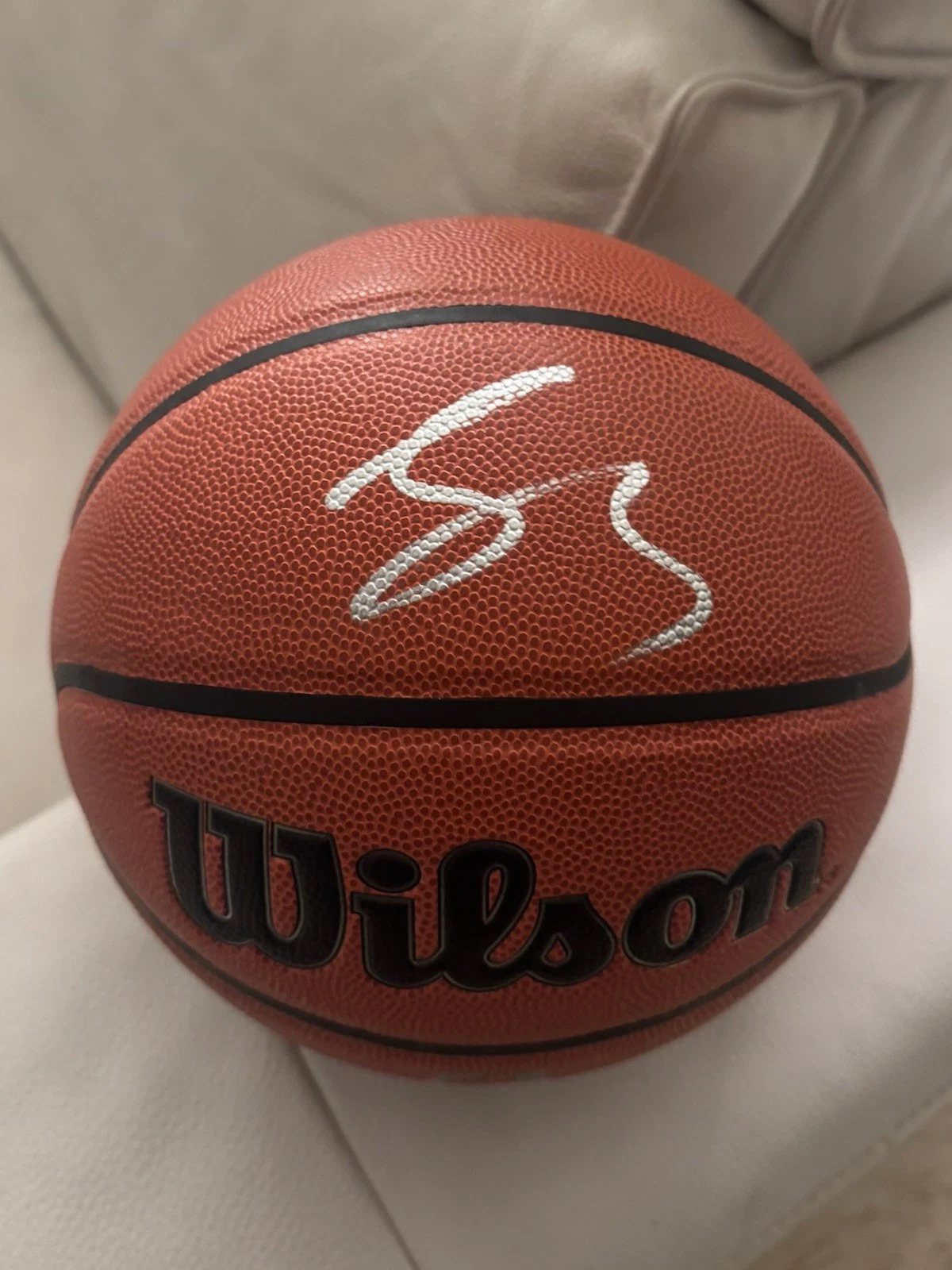 Jaime Jaquez Jr. Miami Heat Autographed Wilson Basketball Star JSA COA