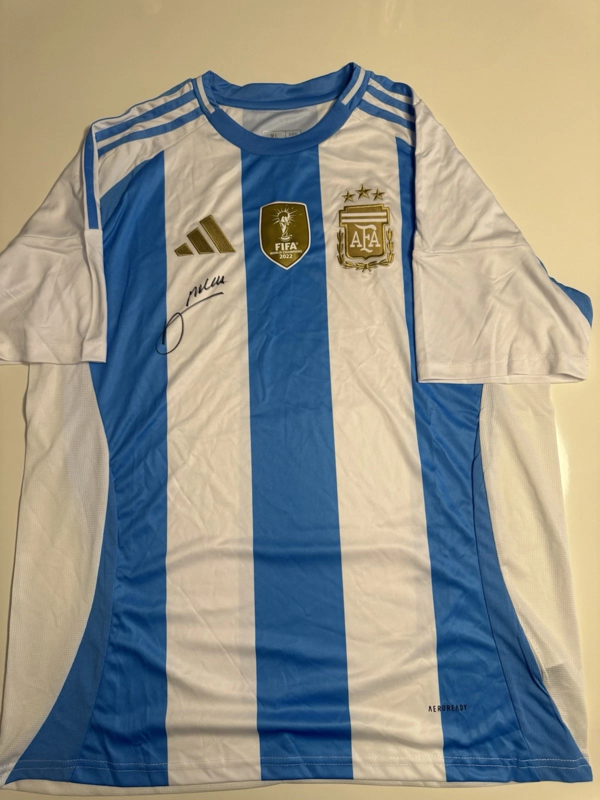 Alexis Mac Allister Argentina National Team Autographed Jersey JSA COA