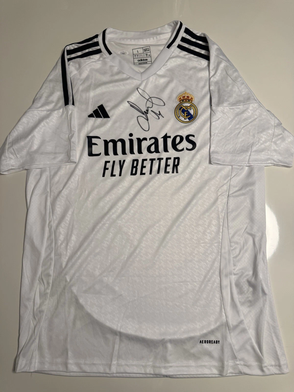 Angel Di Maria Real Madrid Autographed Jersey Argentina Star JSA COA
