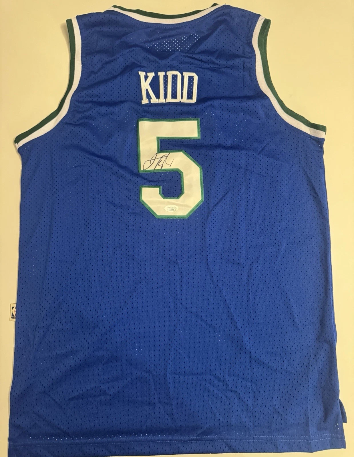 Jason Kidd Dallas Mavericks Autographed Jersey JSA COA