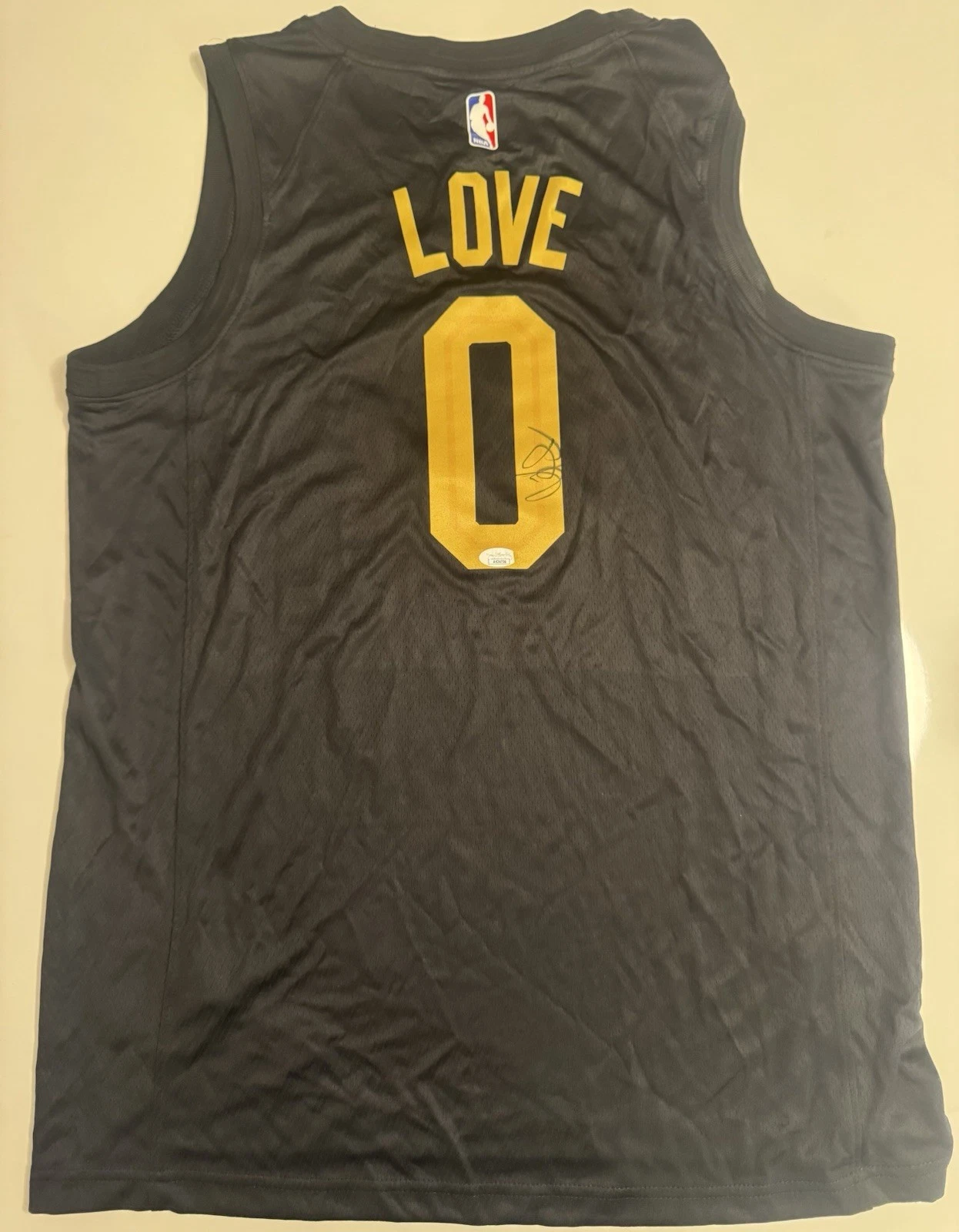 Kevin Love Cleveland Cavaliers Autographed Jersey JSA COA