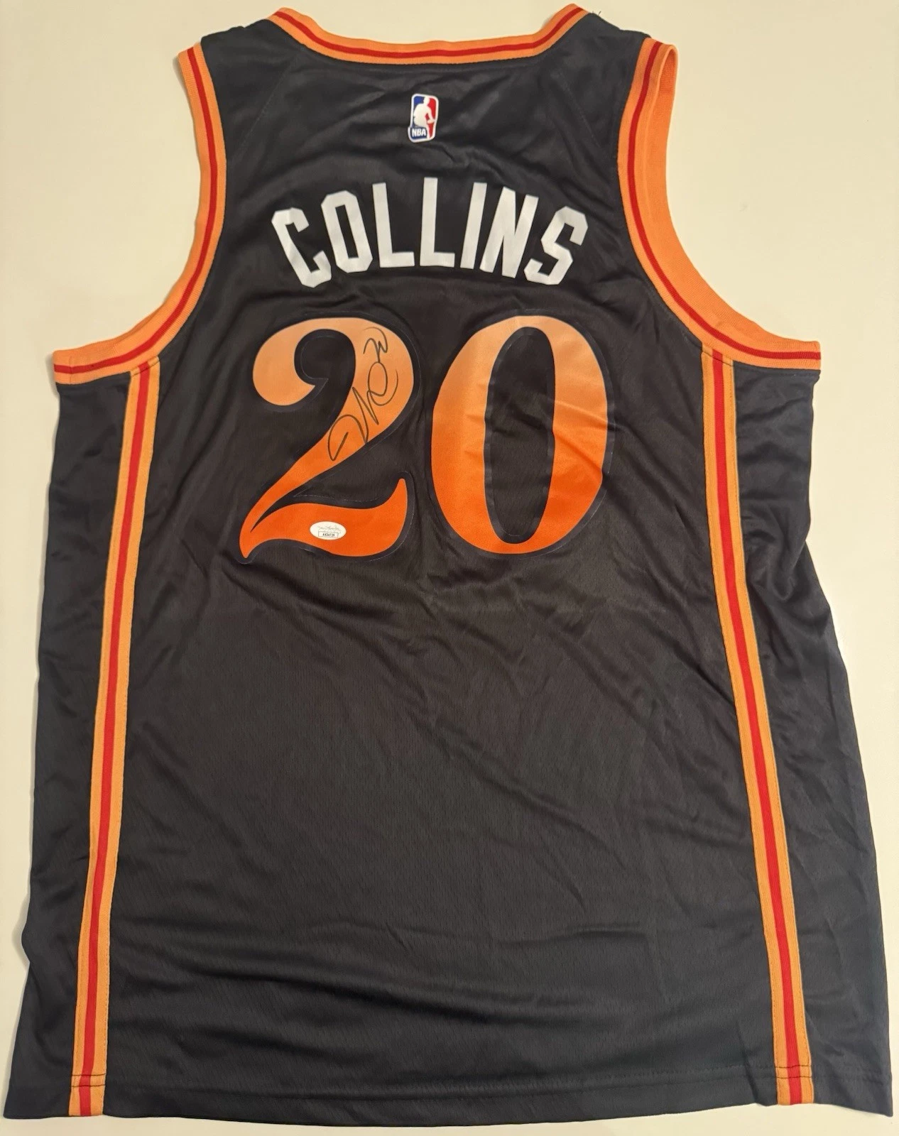 John Collins Atlanta Hawks Autographed Jersey JSA COA