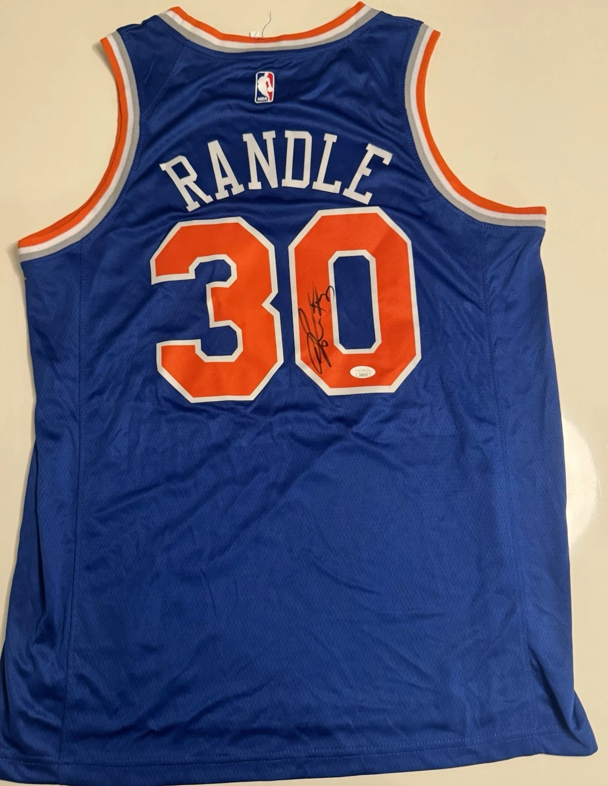 Julius Randle New York Knicks Autographed Jersey Wolves JSA COA